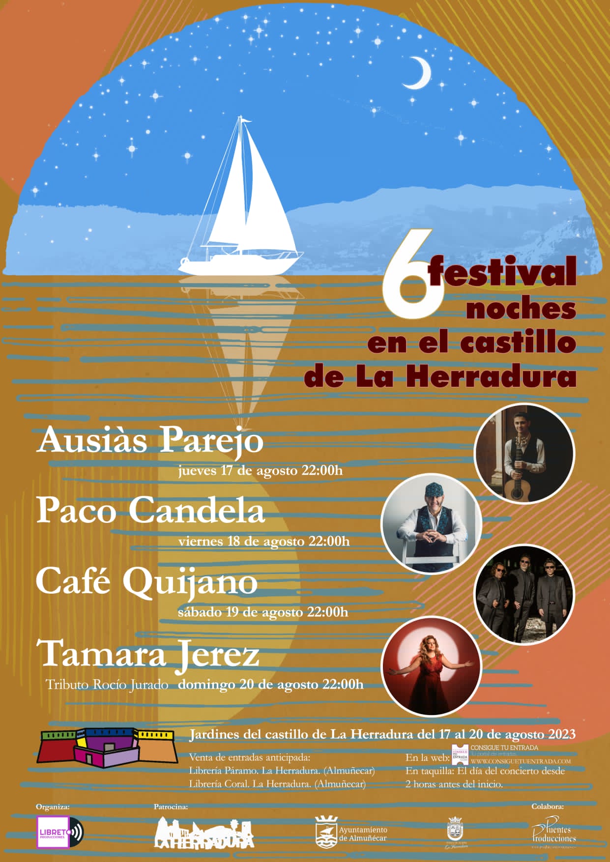 La Herradura celebra desde este jueves el 6 Festival Noches en el Castillo 